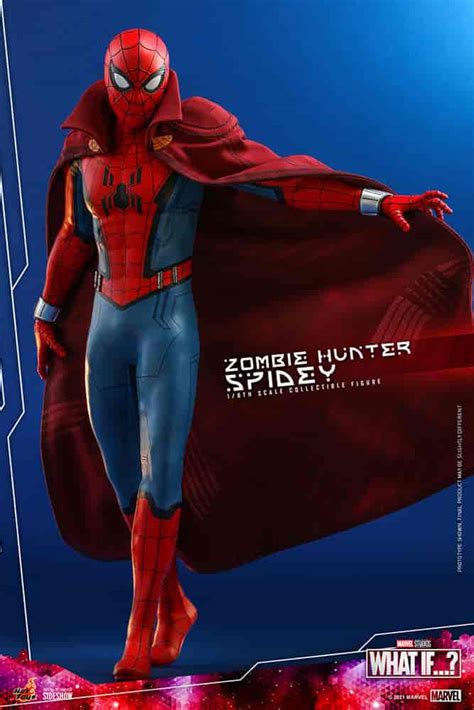 Zombie Hunter Spider Man What If Sixth Scale Figure By Hot Toys Legacy Comics And Cards