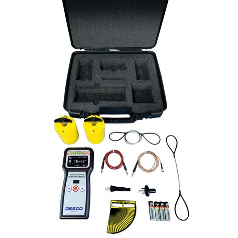 Desco Asia Digital Surface Resistance Meter Kit