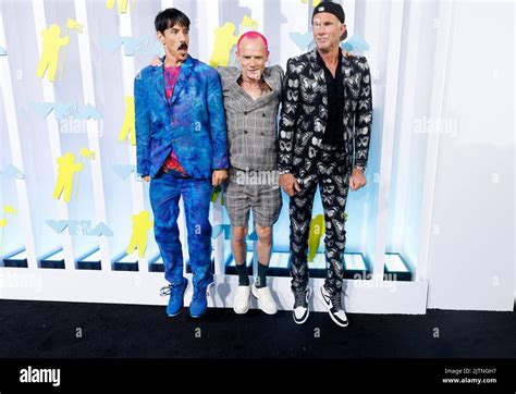 28 August 2022 Newark New Jersey Anthony Kiedis Flea And Chad Smith Red Hot Chili