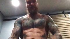 Hot Tatted Verbal Daddy Pumps Out A Load Free Gay Porn 1c