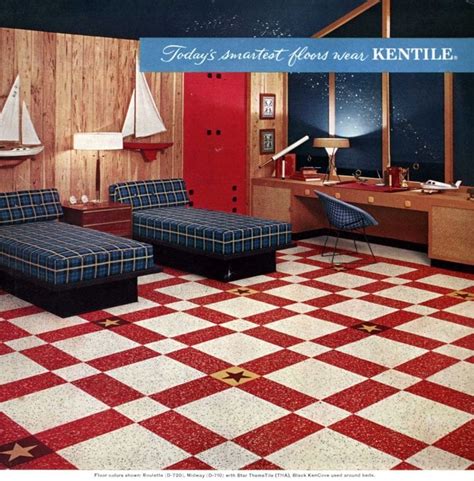 Red And Black Checkered Vinyl Flooring Flooring Ideas