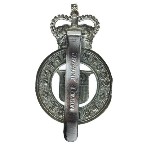 Southampton Police Cap Badge Queens Crown