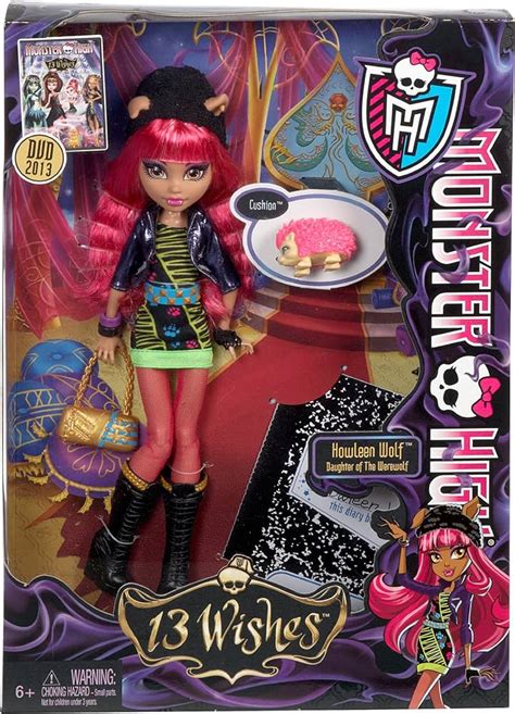 Monster High Howleen Wolf 13 Wishes Dolls And Accessories