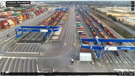 Georgia Ports Discover More About Our Newly Completed Mason Mega Rail