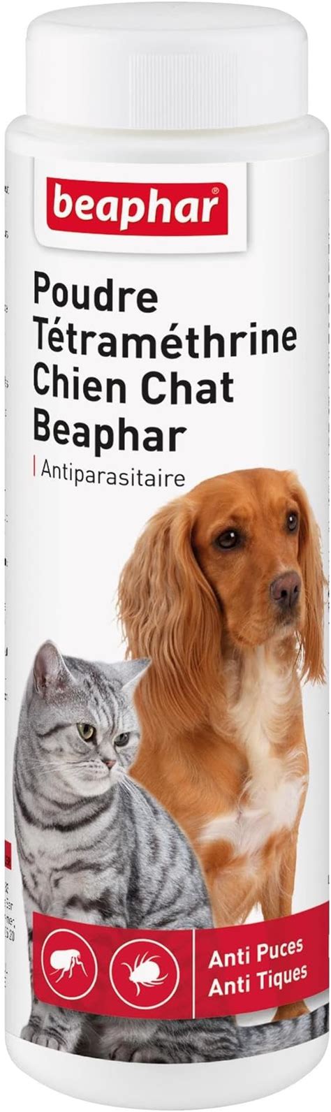 Beaphar Poudre Anti Puces Et Anti Tiques Pour Chien Et Chat Base