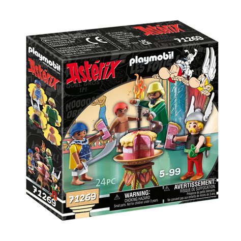 71269 Playmobil Astérix Le gâteau empoisonné d Amonbofis Playmobil