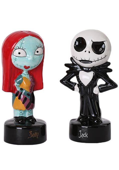 Nightmare Before Christmas Jack And Sally Salt And Pepper Set Sally