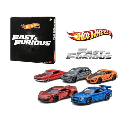Jual Hot Wheels Fast And Furious NISSAN SKYLINE R34 TOYOTA SUPRA LYKAN Chevy Chevelle Kota
