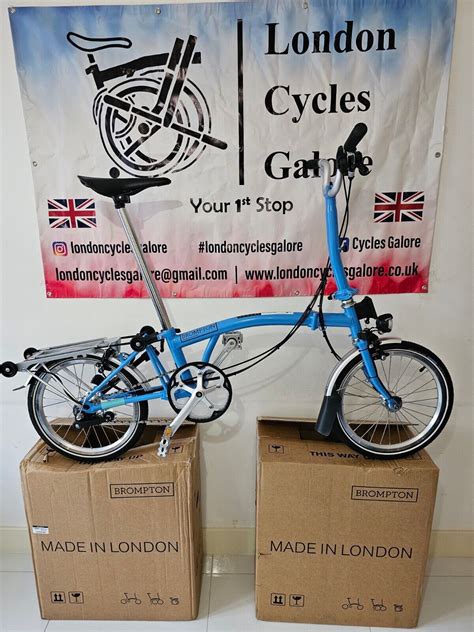 Brand New Brompton Folding Bike Archive Edition Million Arctic