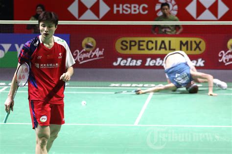 Shi Yu Qi Juara Tunggal Putra Indonesia Open Foto