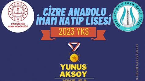 2023 YKS GURUR TABLOMUZ Cizre Anadolu İmam Hatip Lisesi