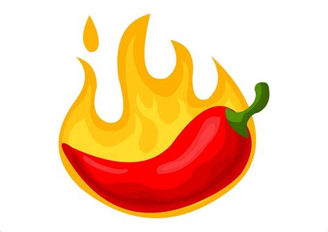 Illustration Of A Hot Chili Pepper Vector Art At Vecteezy