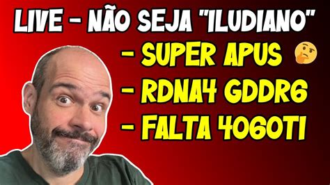 LIVE APU Da AMD Que Vai Acabar As GPUs RX 8000 GDDR6 Falta De