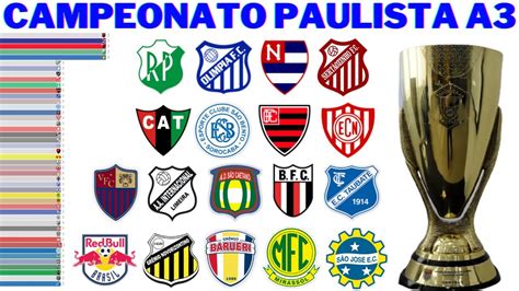 Campe Es Da S Rie A Do Campeonato Paulista Youtube