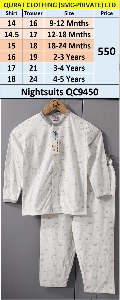 Buy Front Open Moon And Stars Prints Night Suits Qc9450 Qc Qurat