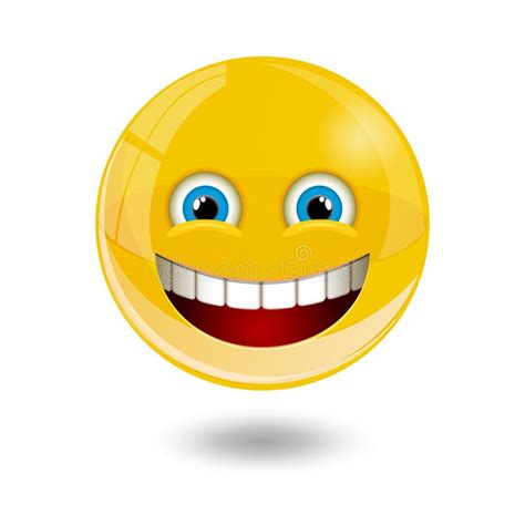 Желтые смайлики Smiley Emoji иллюстрация вектора Иллюстрация вектора