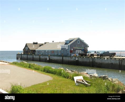 A View Of The Stores And Restaurants On The Wharf At Victoria By The