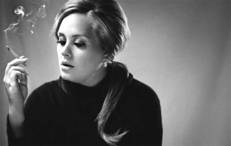 adele smoking on Tumblr