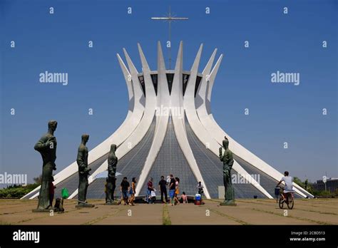 Brazil Brasilia Cathedral Of Brasilia Catedral Metropolitana Nossa