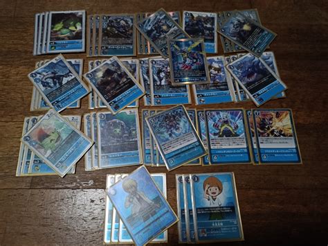 Digimon Tcg Blue Flare Deck Hobbies Toys Toys Games On Carousell