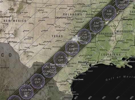 2024 Eclipse: See live Oklahoma eclipse traffic with this map