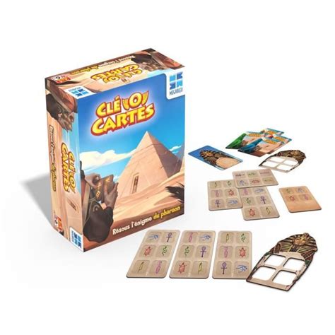 Cle O Cartes Megableu Jeu De Soci T Cdiscount Jeux Jouets