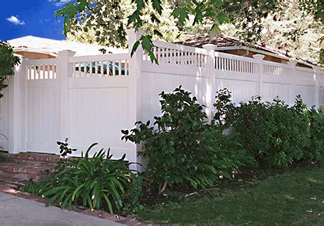 Vinyl Privacy Fencing Los Angeles Vinyl Solid Fencing Lifetime