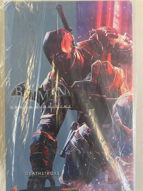 hottoys ht Hot Toys vgm VGM 蝙蝠俠阿卡漢起源喪鐘 ARKHAM ORIGINS Deathstroke 比例人偶作品 預購