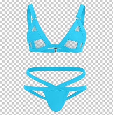 Bikini Swimsuit Thong Clothing Fashion PNG Clipart Active Undergarment Aqua Azure Bandeau