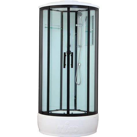 Душевая кабина Timo 80*80 T-6680 B черная купить в СПб