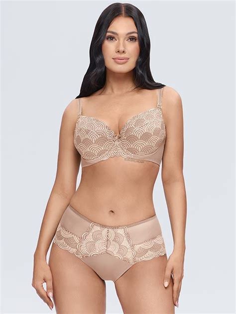 Biustonosz MELANIA K40 push up beżowy Dalia Lingerie