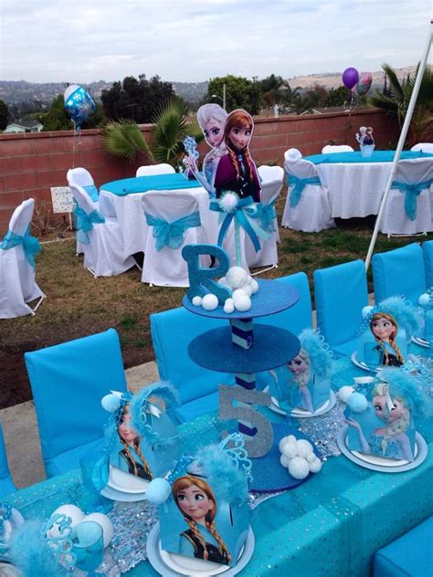 Disney Frozen Birthday Party Ideas Photo 7 Of 27 Catch My Party