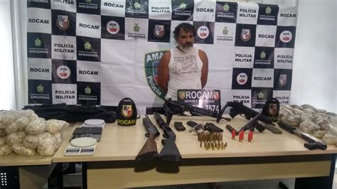 Suspeito De Chefiar Grupo Criminoso Em Manaus é Preso Com Arsenal De