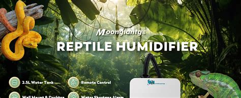 Amazon Moongiantgo Reptile Humidifier With Humidity Control