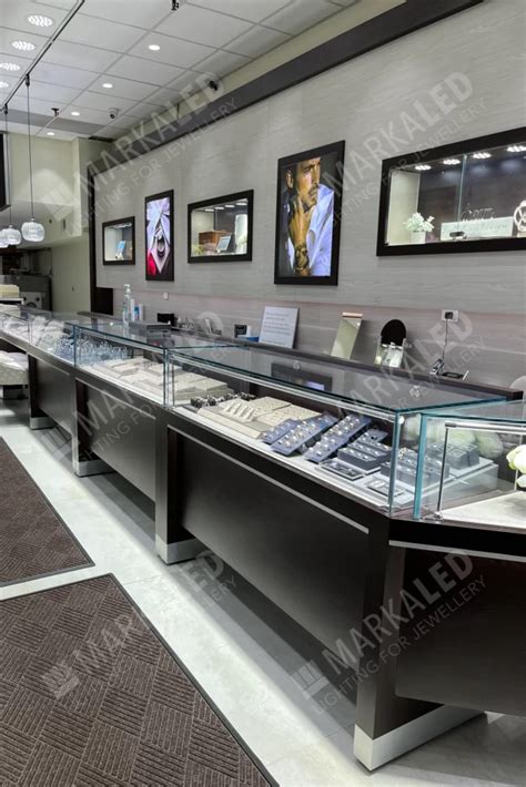 Jewelry Store Lighting Project Chicago – USA – MarkaLED Lighting