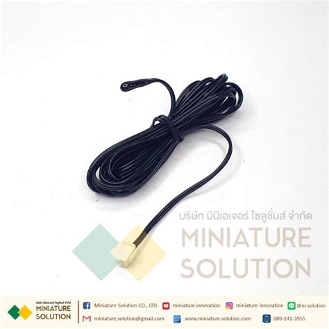 NTC Temperature Sensor เซ็นเซอร์การวัดอุณหภูมิ NTC10K probe 2 meters 10 ...