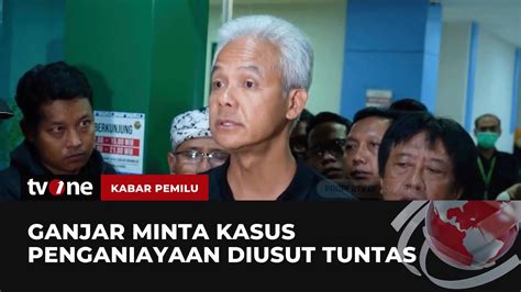 Relawan Ganjar Mahfud Dianiaya Oknum Tni Kabar Pemilu Tvone Youtube