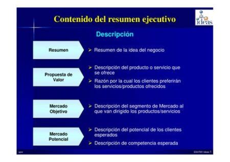 Gu A Para Redactar Un Resumen Ejecutivo De Empresa Con Ejemplos Md