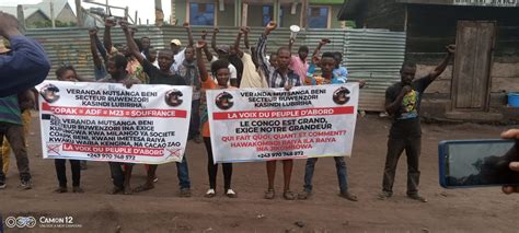 Butembo Manifestant Contre La Coupure Intempestive Du Courant DENK