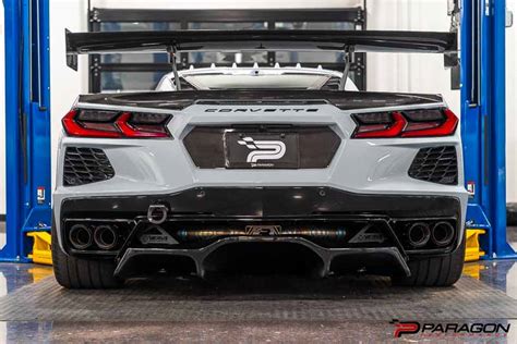 Verus Engineering C Corvette Carbon Flash Rear Diffuser