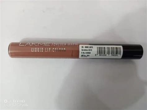 Lakme Nude Latte Forever Matte Liquid Lip Color At Rs Piece Matte