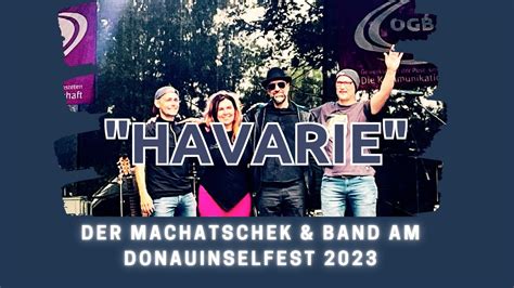 Havarie Der Machatschek Band Am Donauinselfest