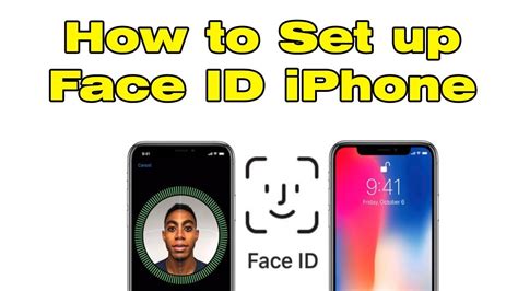 How To Set Up Face ID On IPhone X Xr Xs Face Recognition YouTube