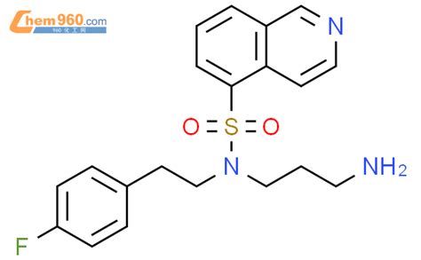 651307 30 1 5 Isoquinolinesulfonamide N 3 Aminopropyl N 2 4