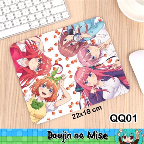 Anime Quintessential Quintuplets Mouse Pad 5 Toubun No Hanayome Nakano