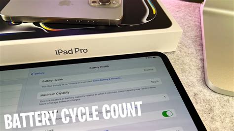 How To Check Battery Cycles Count On Ipad Pro M Version Check