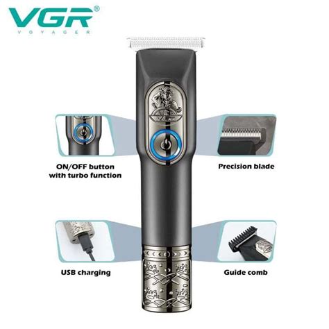 Vgr V Professional Rechargeable Cordless Beard Hair Trimmer