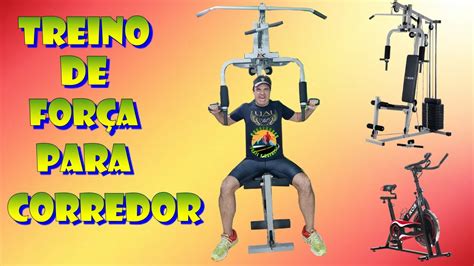 Treino De Fortalecimento Em Casa Muscula O Para Corredores Youtube