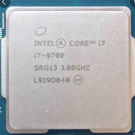 Intel Processor I7 9700 | Lazada PH