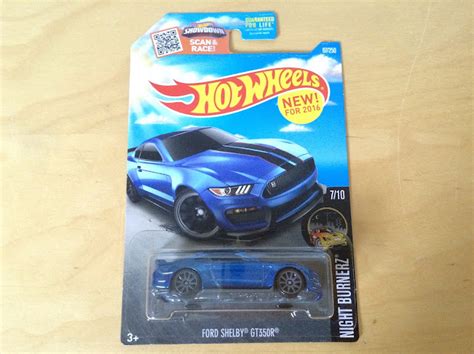 JULIAN S HOT WHEELS BLOG Ford Shelby GT R New For Night Burnerz